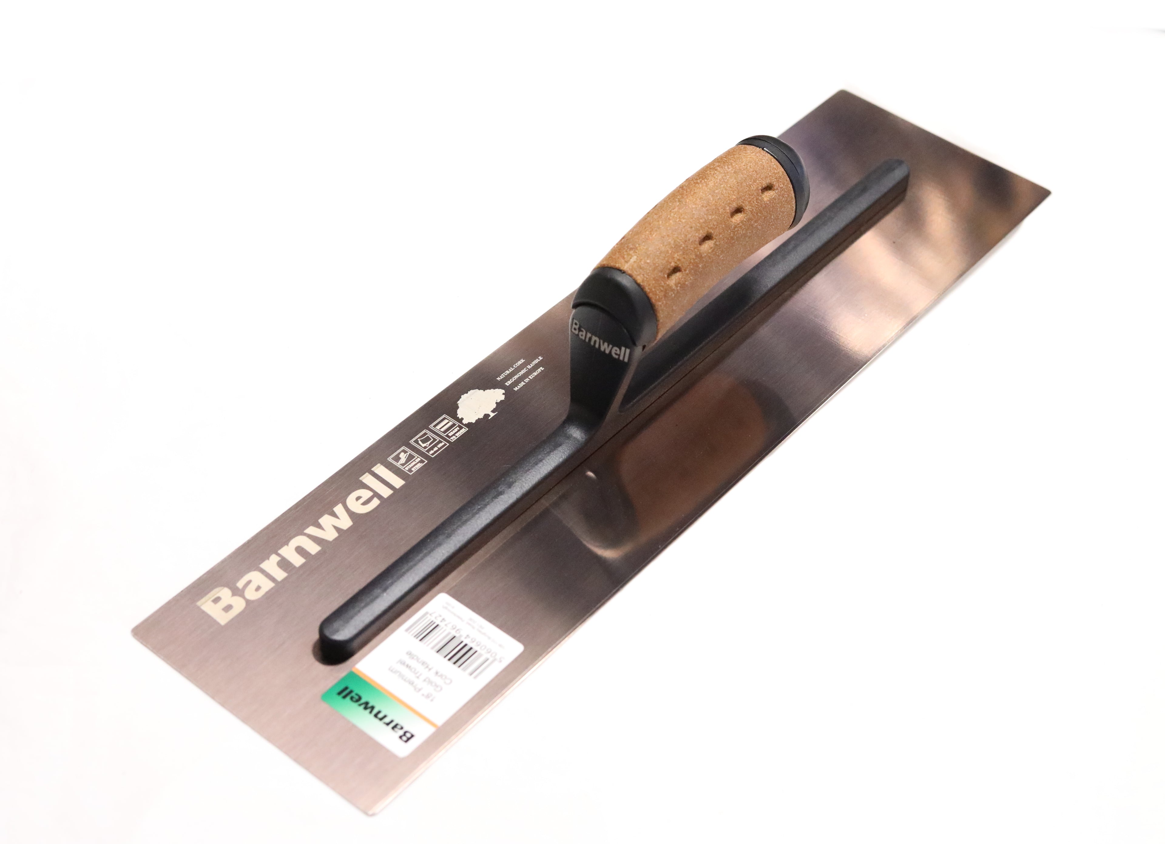 Barnwell Premium STIFF Gold Plastering Trowel Cork Handle