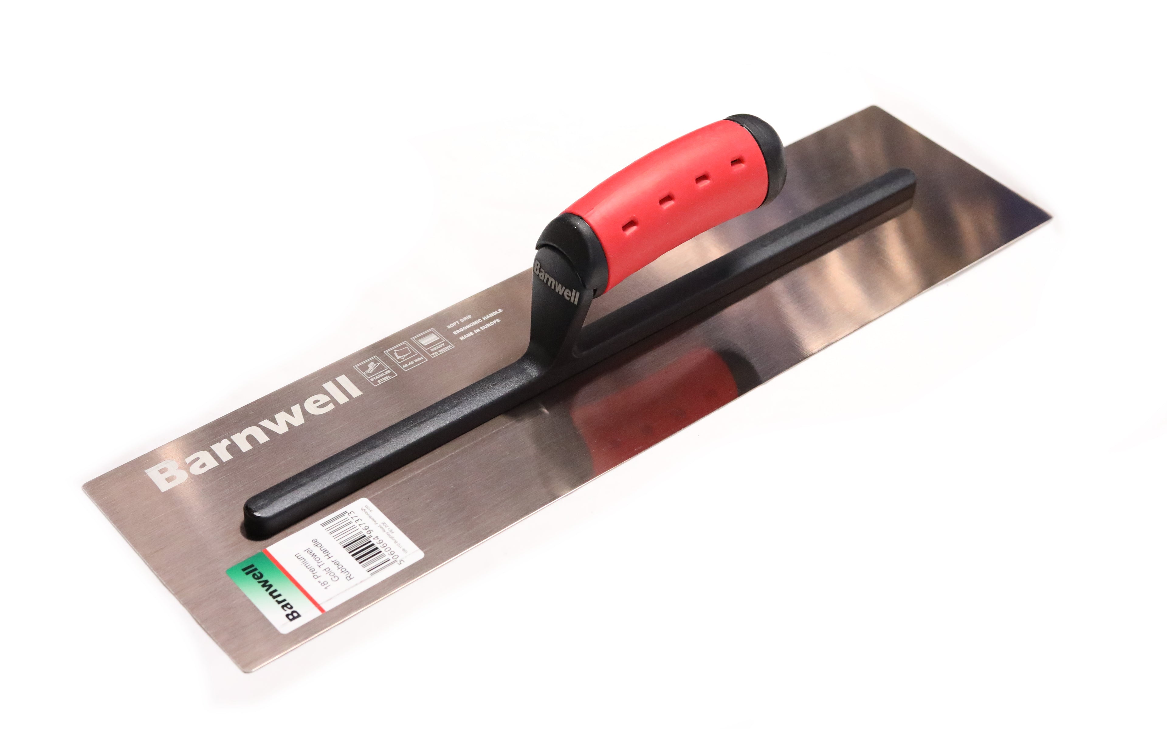 Barnwell Premium STIFF Gold Plastering Trowel Rubber Handle