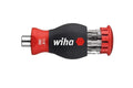 Wiha 6pc Stubby POZI / PHILLIPS Bits and Holder Screwdriver Set